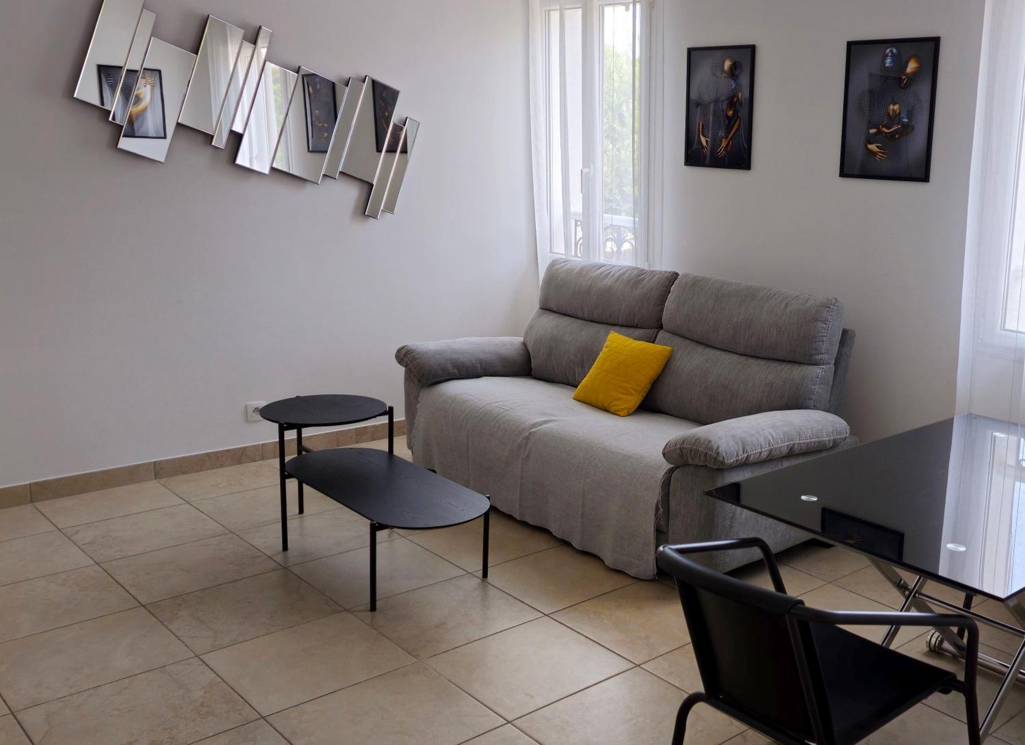 Appartement Grand T2 Meuble-Juan Pins-Logt8 à Antibes Extérieur photo